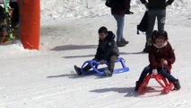 Palandöken'de güneşli havada kayak - ERZURUM