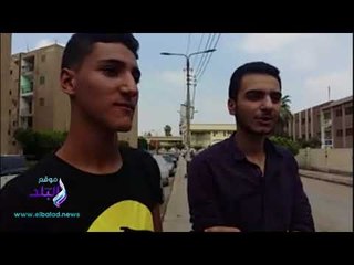 صدى البلد |طلاب الثانوية بسوهاج سعداء بسهولة امتحان العربي