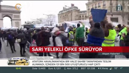 Sarı yelekli öfke sürüyor
