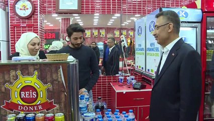 Cumhurbaşkanı Yardımcısı Oktay, Çekmeköy'de esnafı ziyaret etti - İSTANBUL