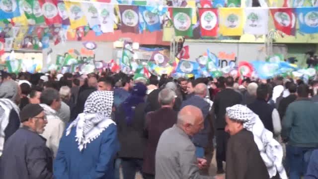 Hdp Mitinginde Terör Propagandası Gözaltısı