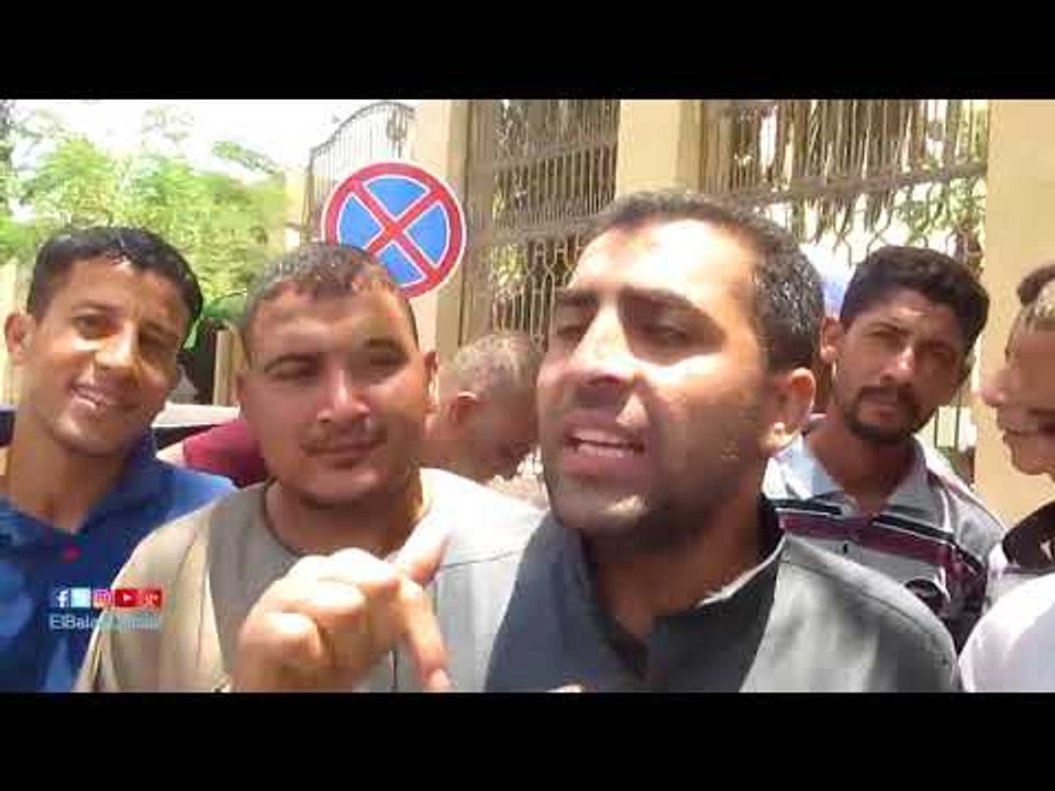 صدى البلد | أهالى 3 قرى يتوافدون على مبنى محافظة الفيوم للمطالبة بتوصيل مياه الشرب