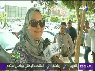 صدى الرياضة - لقاءات مع أعضاء النادي الأهلي خارج مقر مدينة نصر