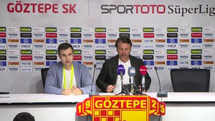 Maçın ardından Tamer Tuna - İZMİR