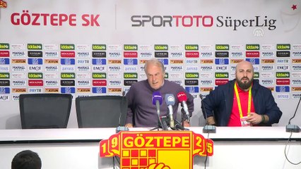 Maçın ardından Mustafa Denizli - İZMİR