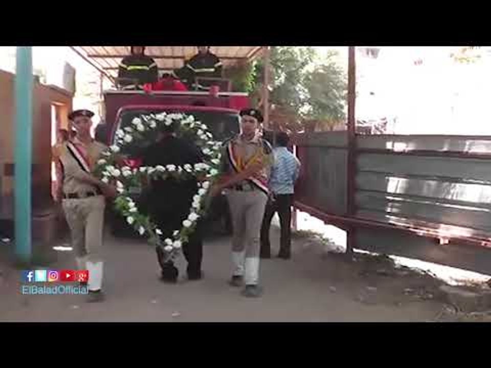 صدى البلد |الآلاف يشيعون جنازة الشهيد "الماحي" فى الغربية بحضور المحافظ