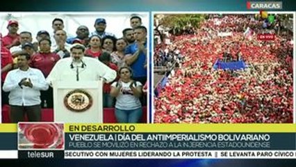 Nicolás Maduro: Venezuela es víctima de la más grave agresión de EU