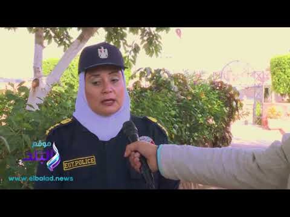صدى البلد |  استعدادات الشرطة النسائية لتأمين احتفالات عيد الفطر المبارك
