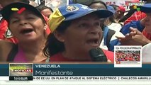 Miles salen a calles de Caracas a mostrar apoyo al gobierno de Maduro