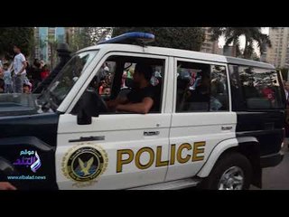 صدى البلد | انتشار قوات الامن لتامين المصلين بمحيط مسجد مصطفى محمود بالمهندسين