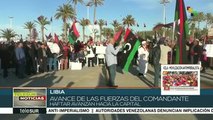 Libia: ciudadanía exige Estado civil y freno al comandante Haftar