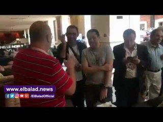 صدي البلد داخل فندق اقامة المنتخب قبل ساعات من مواجهة روسيا