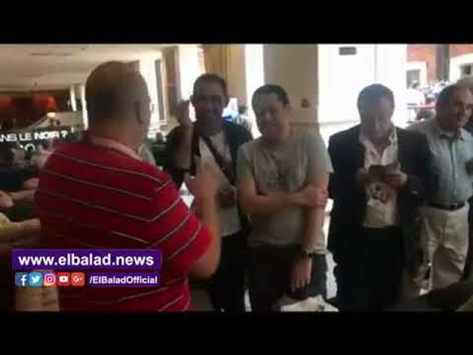 صدي البلد داخل فندق اقامة المنتخب قبل ساعات من مواجهة روسيا