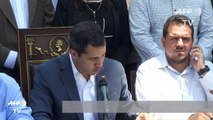 Guaidó anuncia que pedirá estado de alarma a Asamblea Nacional