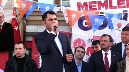 Çevre ve Şehircilik Bakanı Murat Kurum, Tekirdağ'da