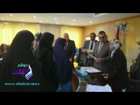 صدى البلد |تسليم شهادات أمان المصريين للسيدات المعيلات بالفيوم
