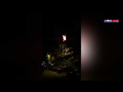 صدى البلد | إخماد حريق داخل شقة بالدقي