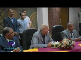 صدى البلد |تدشين جدارية قاعة عروس النيل