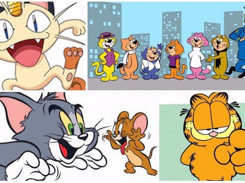 LOS 9 GATOS MAS FAMOSOS DE LA TV (IMITACIONES)