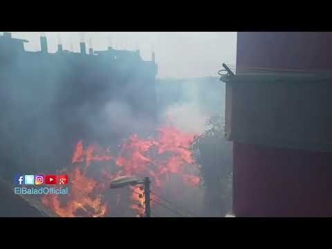 صدى البلد | إصابة شخصين فى حريق عصارة قصب بفرشوط فى قنا