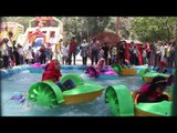 صدى البلد | حمام سباحة للاطفال داخل حديقة الحيوان