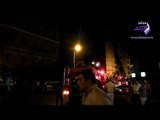 صدى البلد | إخلاء 3 عقارات مجاورة لحريق فندق برمسيس وإصابة 5 باختناق
