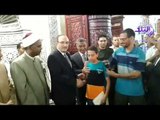 صدى البلد | محافظ بني سويف يكرم 60 من حفظة القرآن الكريم والأئمة
