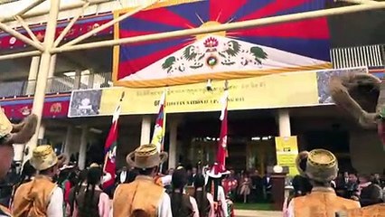 Tibetan supporters speak out at India rally to mark uprising