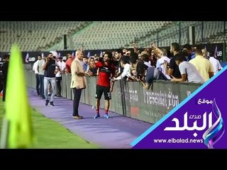 صدى البلد |  هذا ما فعله محمد صلاح فى مران منتخب  محمد صلاح الأخير