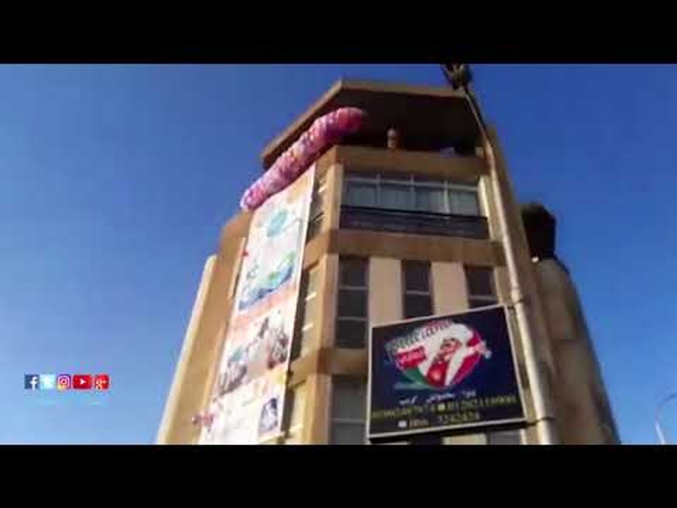 صدى البلد | سماء بورسعيد تمطر "بالونات" بعد صلاة العيد بسبب"صناع الحياة"