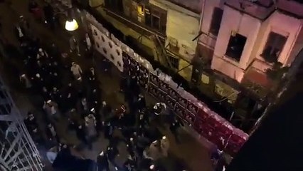 İstiklal Caddesi'nde 'ezan' yürüyüşü