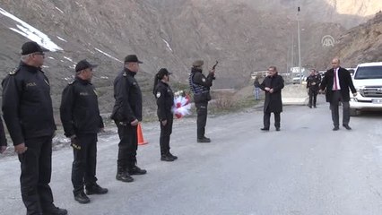 Emniyet Genel Müdürü Uzunkaya, Hakkari'de