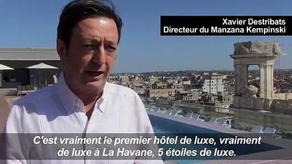 Cuba charme aussi les touristes fortunés