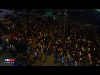 شاهد .. رد فعل أهالي الوراق بعد جون مصر الأول في كأس العالم