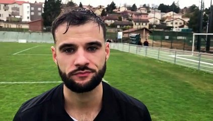 R1 (17ème journée) – Kévin BERITON réagit après le nul de MDA Foot contre le FC DOMTAC