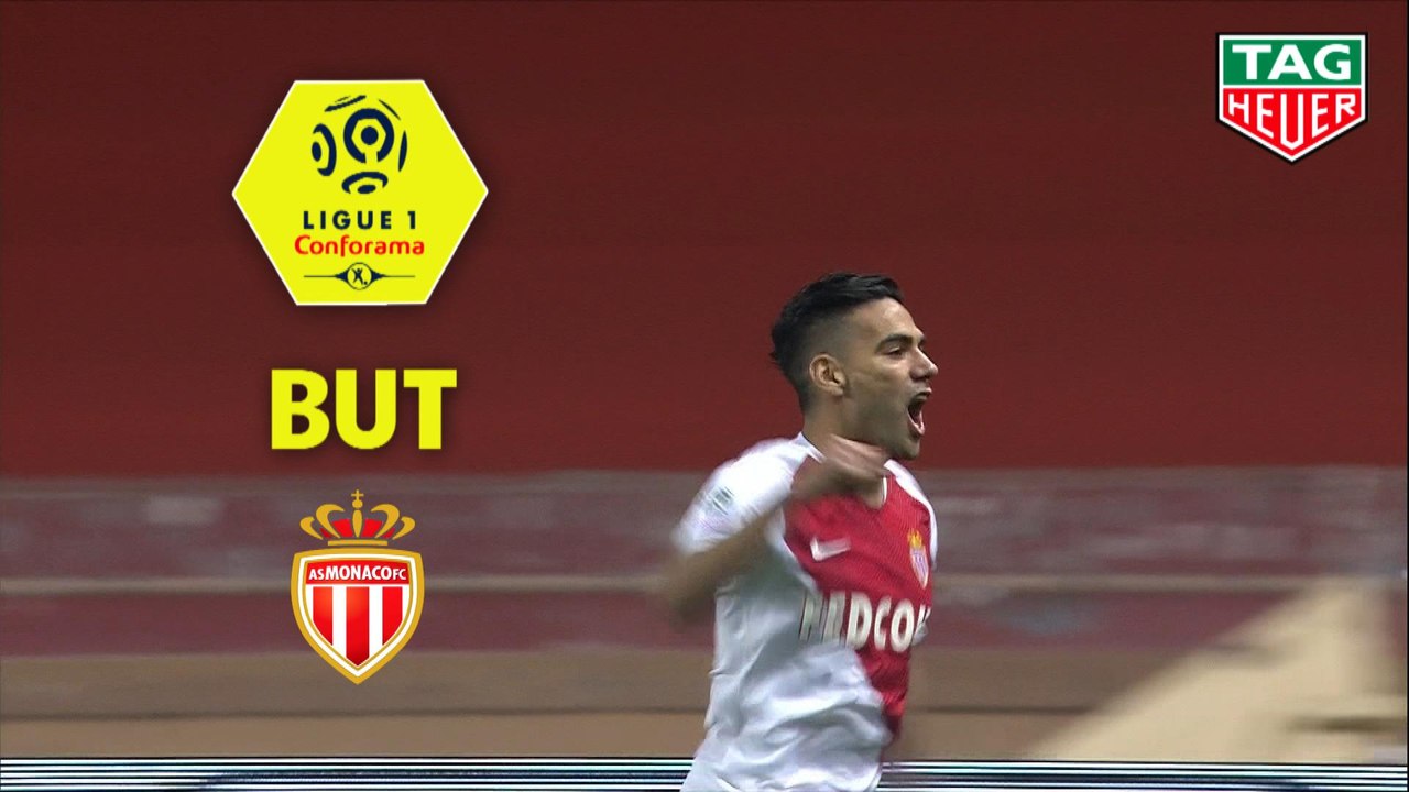 But Radamel FALCAO (48ème) / AS Monaco - Girondins de Bordeaux - (1-1) - (ASM-GdB) / 2018-19