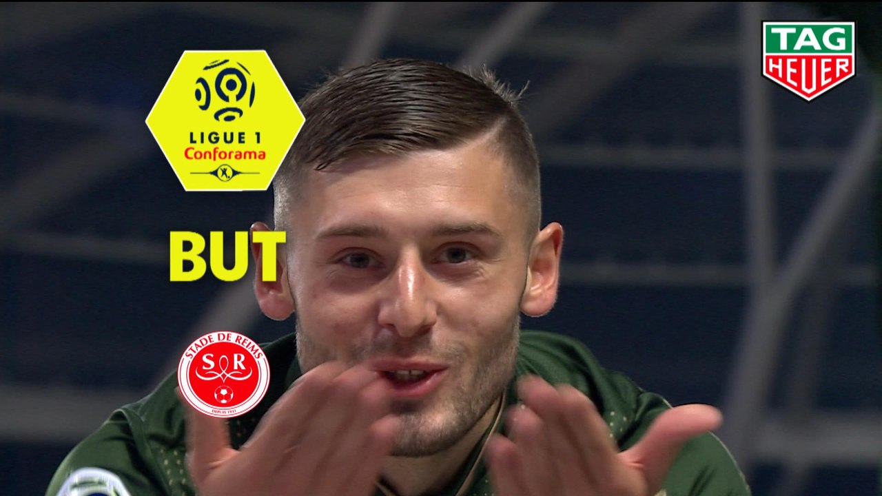 But Arber ZENELI (9ème) / Dijon FCO - Stade de Reims - (1-1) - (DFCO-REIMS) / 2018-19