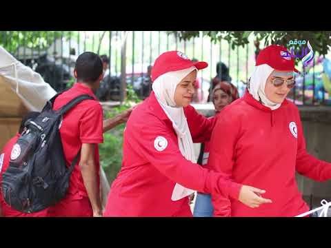 صدى البلد | الهلال الاحمر يتفقد حديقة الحيوان