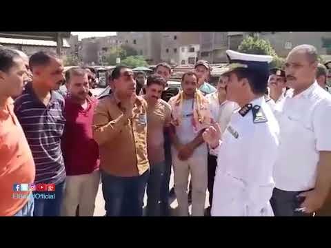 صدى البلد | نائب مدير أمن القاهرة يتابع تطبيق التعريفة الجديدة لنقل الركاب