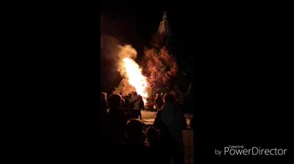 Le Grand feu de Falisolle, à Sambre ville, a pris beaucoup plus vite que prévu avec le vent