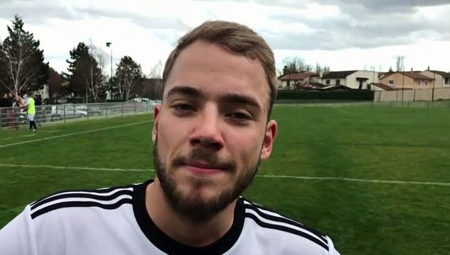 R1 (17ème journée) – Maxence SOULEYMAN réagit après le nul du FC DOMTAC à MDA Foot B