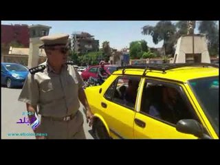 حملة مرورية ضبط 113 سيارة ملاكي تعمل بأجر و21 تاكسي خالف التعريفة بأسيوط