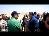 صدى البلد | رئيس الوزراء يستمع لشرح وزير الآثار حول تطوير هضبة الأهرام
