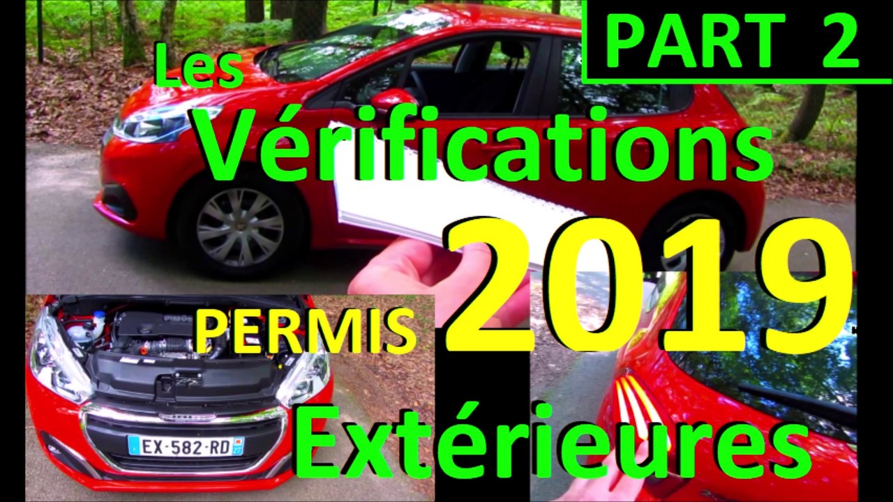 Questions Extérieures pour le permis de conduire 2019 - Part 2 - Jean-Charles Ferron