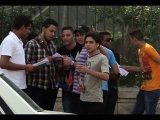 صدى البلد | طلاب الثانوية العامة : مراقبو اللجان بيقوللنا يارب تسقطوا