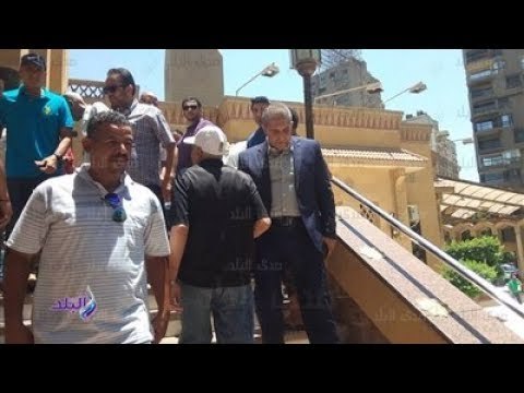 صدى البلد | نجوم الرياضة يؤدون صلاة الجنازة علي الكابتن عبد الرحيم محمد