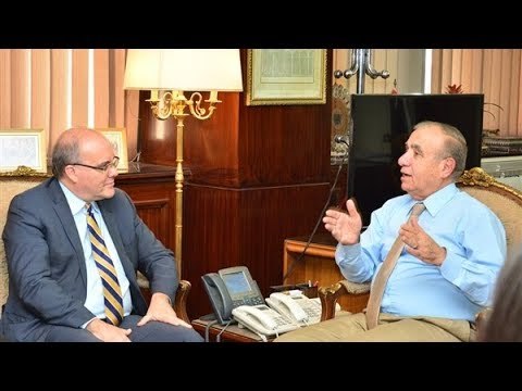 صدى البلد | وزير التنمية المحلية يستعرض خطة تنميه الصعيد مع البنك الدولى