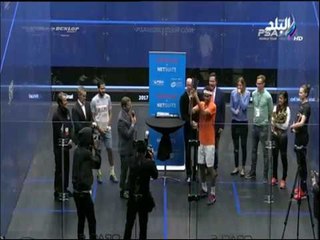 مع شوبير - الشوربجى يتوج ببطولة نيت سويت للاسكواش