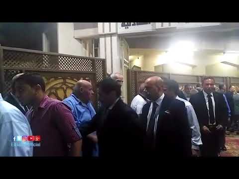 صدى البلد | المستشار جلال إبراهيم واحمد جلال ابراهيم يشاركان فى عزاء عبد الرحيم محمد