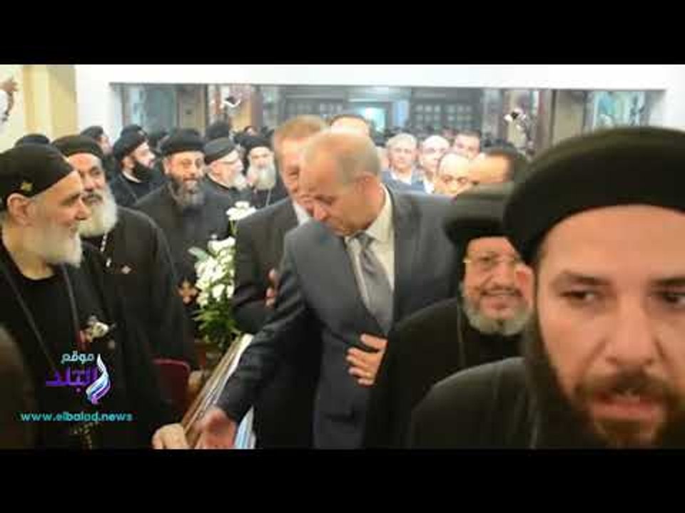 صدى البلد | محافظ القليوبية  يشهد حفل العيد الـ40 للانبا مرقس اسقف شبرا الخيمة